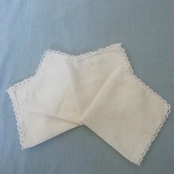 Lot of 4 linen napkins - Picture 1 of 3